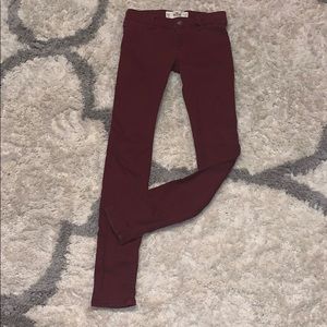 Hollister women’s 00 pants. Used.